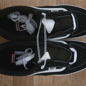 Vans Classic Black and White Sneakers